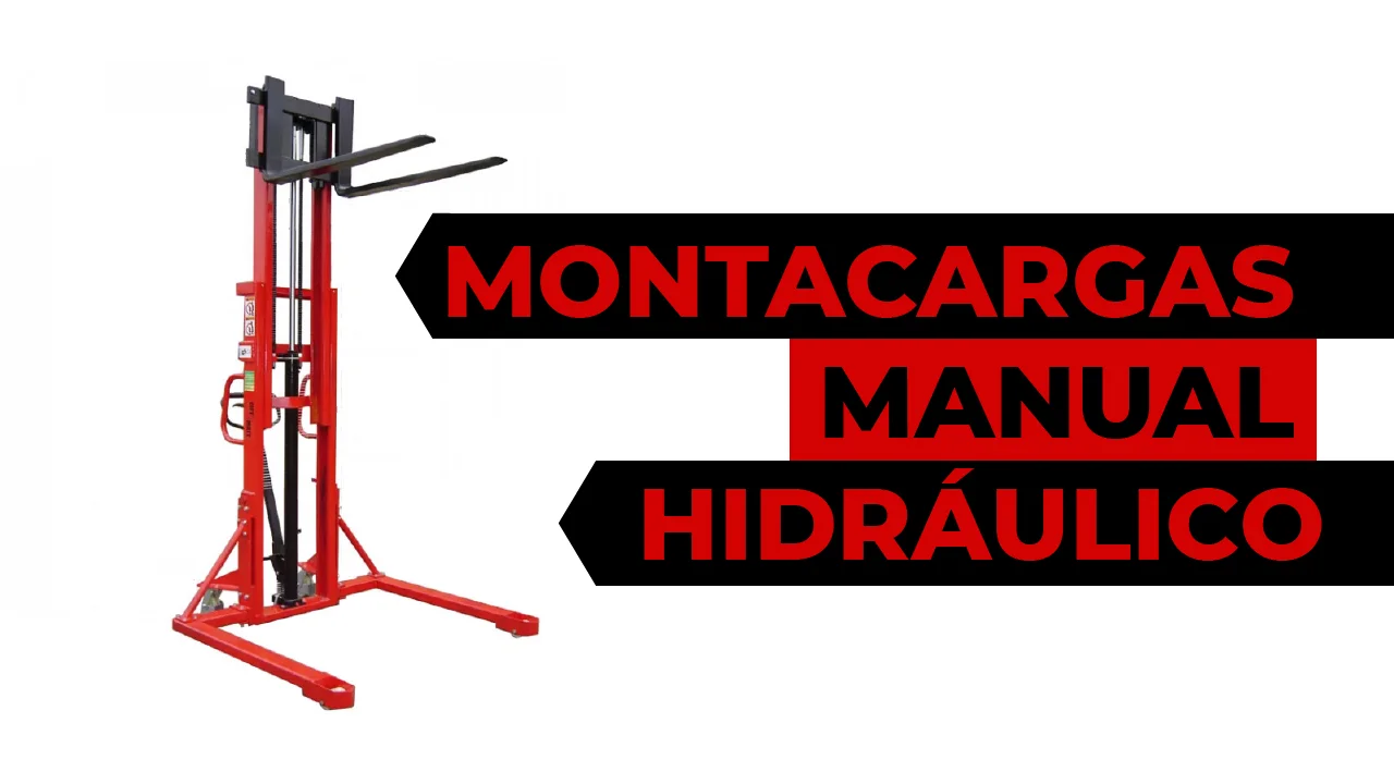 Montacargas manual hidráulico
Apilador manual 