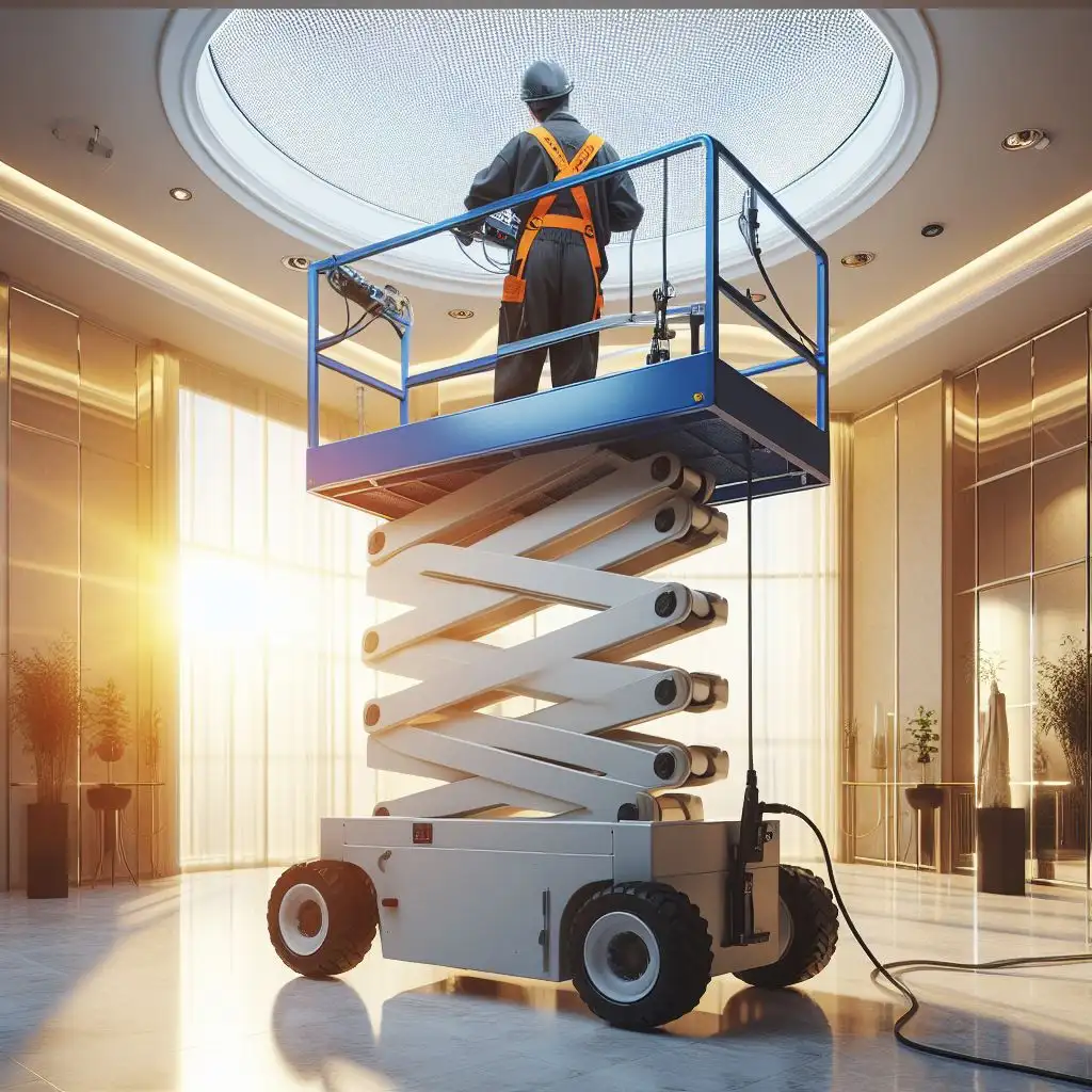 Plataformas elevadoras para escenarios, manlift para mantenimientos 