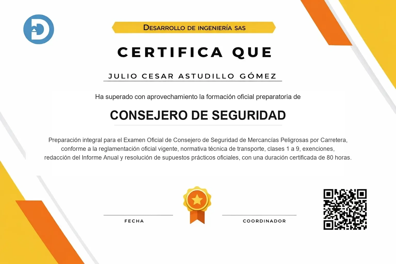 certificado_consejero_de_seguridad_espana_v1.webp Certificado oficial acreditativo de preparación para Consejero de Seguridad de Mercancías Peligrosas